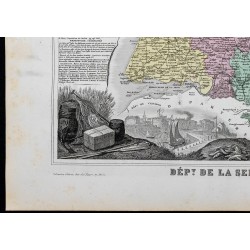 Gravure de 1869 - Département de la Seine-Maritime - 4