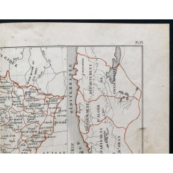 Gravure de 1850 - France administrative - 3