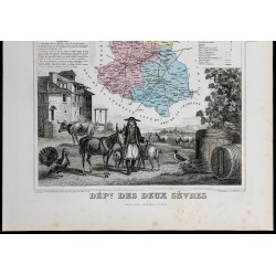 Gravure de 1869 - Département des Deux Sèvres - 3