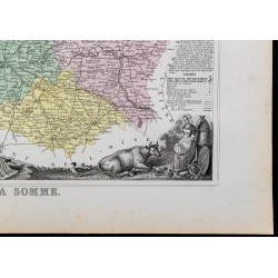 Gravure de 1869 - Département de la Somme - 5