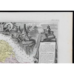 Gravure de 1869 - Département du Tarn - 3