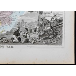 Gravure de 1869 - Département du Var - 5