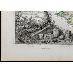 Gravure de 1869 - Département du Vaucluse - 4