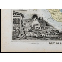 Gravure de 1869 - Département de la Vendée - 4