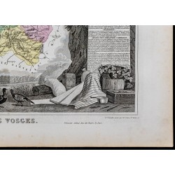 Gravure de 1869 - Département des Vosges - 5
