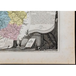 Gravure de 1869 - Département de l'Yonne - 5