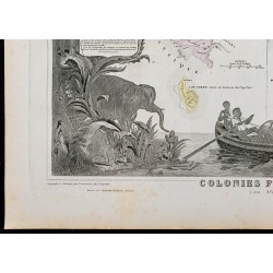 Gravure de 1869 - Sénégal & Madagascar - 4