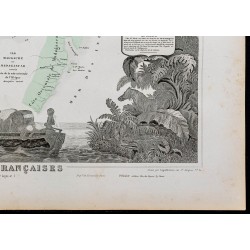 Gravure de 1869 - Sénégal & Madagascar - 5