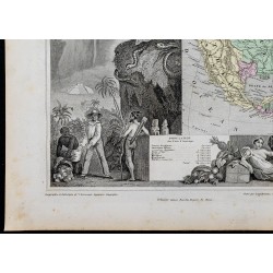 Gravure de 1869 - Amérique du nord - 4