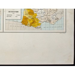 Gravure de 1873 - Culture du sarrasin et du maïs - 5