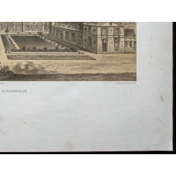 Gravure de 1873 - École d'agriculture de Grignon - 5