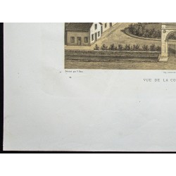 Gravure de 1873 - Bergerie nationale de Rambouillet - 4
