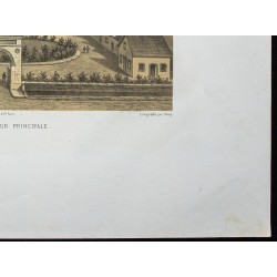 Gravure de 1873 - Bergerie nationale de Rambouillet - 5