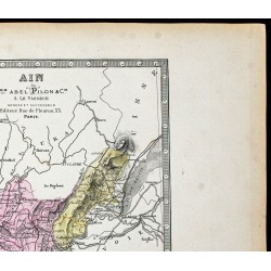 Gravure de 1877 - Département de l'Ain - 3