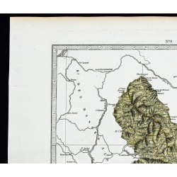 Gravure de 1877 - Département des Alpes-Maritimes - 2