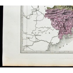 Gravure de 1877 - Département des Alpes-Maritimes - 4