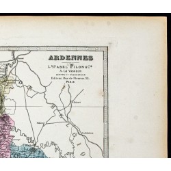 Gravure de 1877 - Département des Ardennes - 3