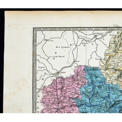 Gravure de 1877 - Département de l'Aveyron - 2