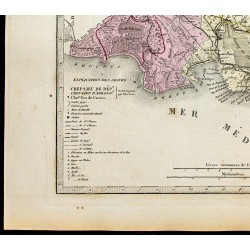Gravure de 1877 - Département des Bouches-du-Rhône - 4
