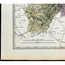 Gravure de 1877 - Département du Cantal - 4