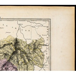 Gravure de 1877 - Département de la Corrèze - 3