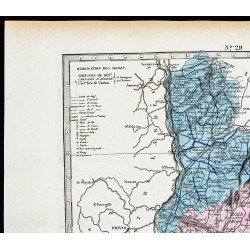 Gravure de 1877 - Département de la Drôme - 2