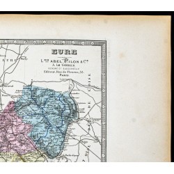 Gravure de 1877 - Département de l'Eure - 3