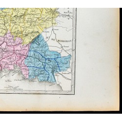 Gravure de 1877 - Département du Finistère - 5