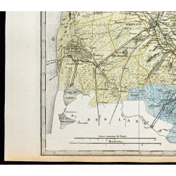 Gravure de 1877 - Département de la Gironde - 4
