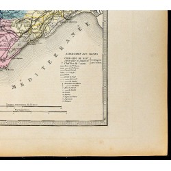 Gravure de 1877 - Département de l'Hérault - 5