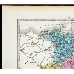 Gravure de 1877 - Département de l'Ille-et-Vilaine - 2