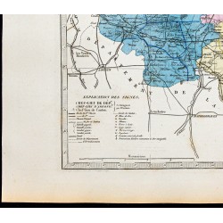 Gravure de 1877 - Département de l'Indre-et-Loire - 4