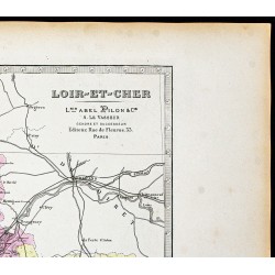 Gravure de 1877 - Département Loir-et-Cher - 3