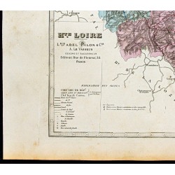 Gravure de 1877 - Département de la Haute-Loire - 4