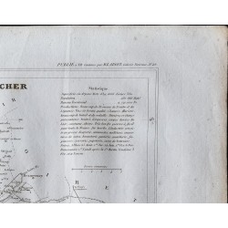 Gravure de 1833 - Département Loir-et-Cher - 3