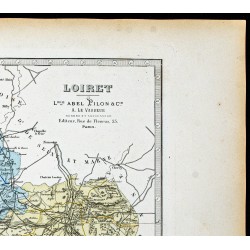 Gravure de 1877 - Département du Loiret - 3