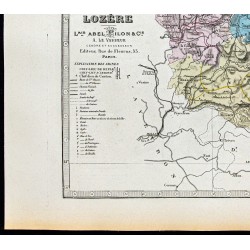 Gravure de 1877 - Département de Lozère - 4