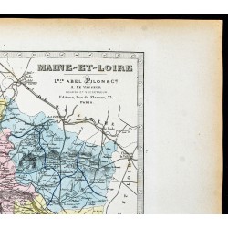 Gravure de 1877 - Département de Maine et Loire - 3