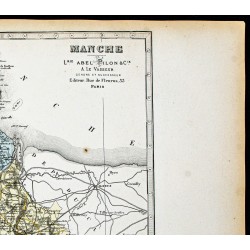 Gravure de 1877 - Département de la Manche - 3