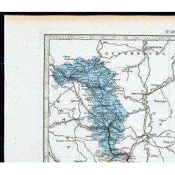 Gravure de 1877 - Département Meurthe-et-Moselle - 2