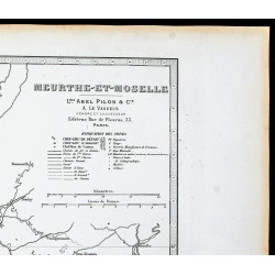 Gravure de 1877 - Département Meurthe-et-Moselle - 3