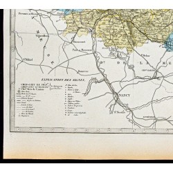 Gravure de 1877 - Département de la Moselle - 4