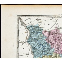 Gravure de 1877 - Département de la Nièvre - 2