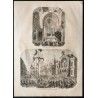 1860 - Avignon - Cathédrale et cortège impérial