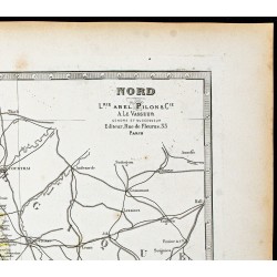 Gravure de 1877 - Département du Nord - 3