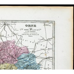 Gravure de 1877 - Département de l'Orne - 3