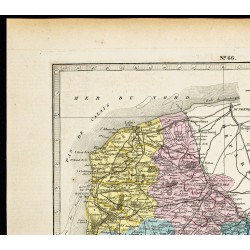 Gravure de 1877 - Département du Pas de Calais - 2