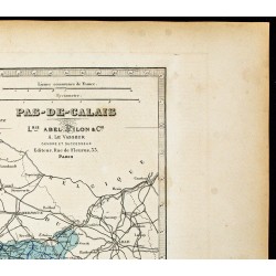 Gravure de 1877 - Département du Pas de Calais - 3