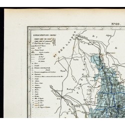 Gravure de 1877 - Département des Hautes Pyrénées - 2