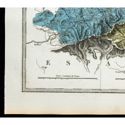 Gravure de 1877 - Département des Pyrénées orientales - 4